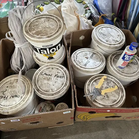 2 Boxes gardening
