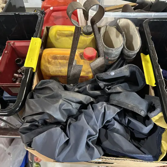 Gumboots etc