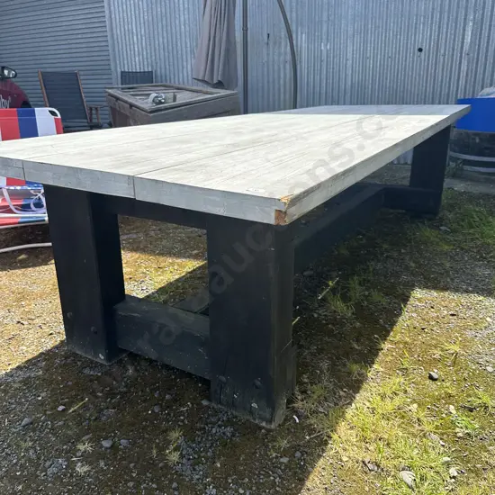 Bespoke solid  BBQ table 2800 x 1000 - Very impressive (more pics)