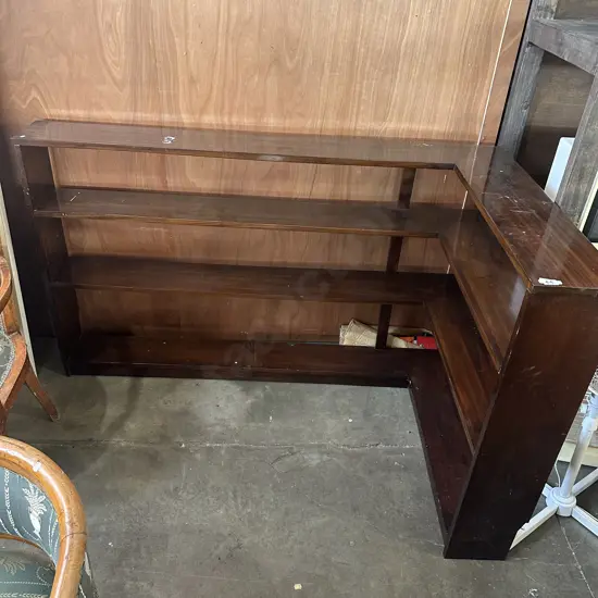 Corner bookcase