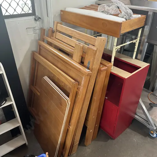 Touchwood combo cot/bed/change table