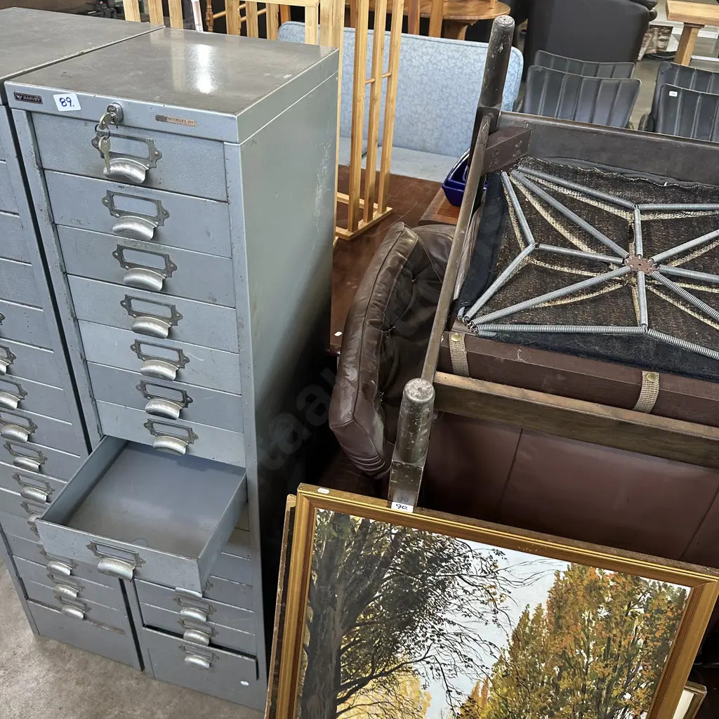 Steel 15 drawer cabinet (drawers with sides) Image 1++