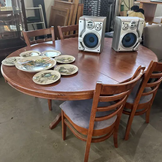 Table and 4 chairs