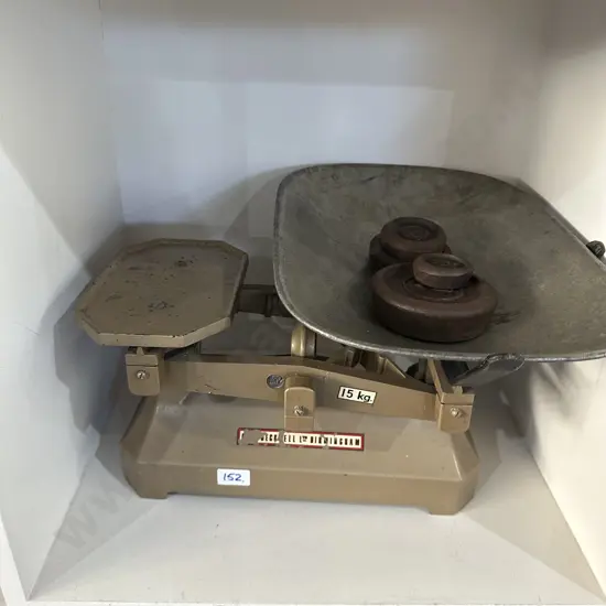 Large balance scales