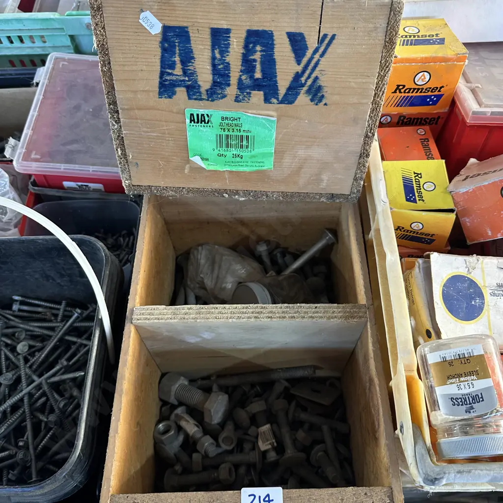 Bolts and nail boxes Image 1++