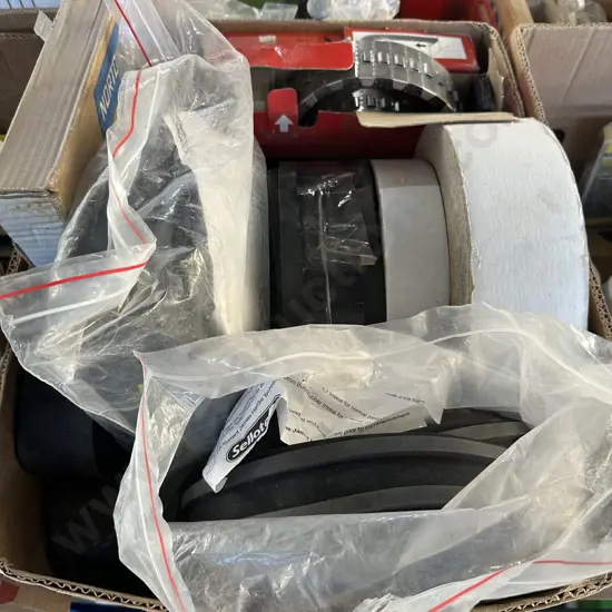 Metal cloth, unicollar, rubber inseal strip etc.