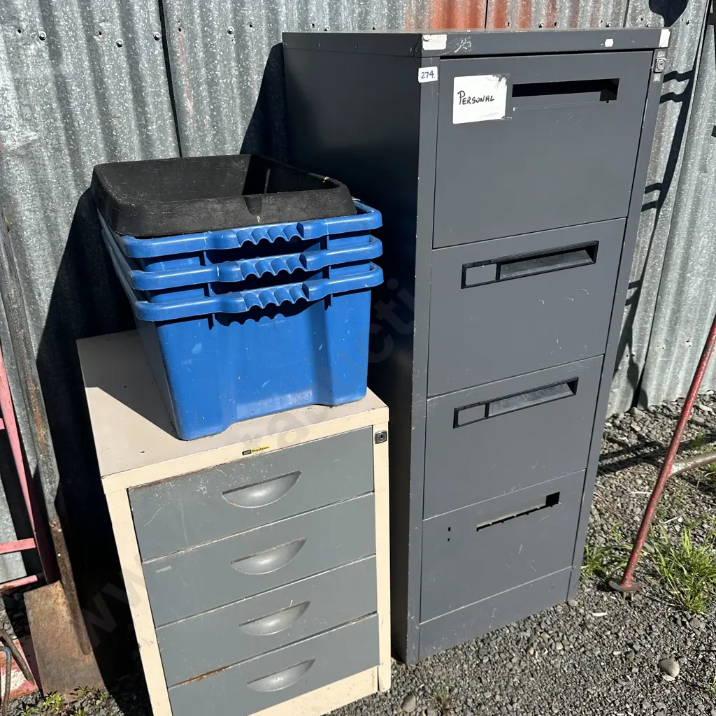 Filing cabinets and bins Image 1++