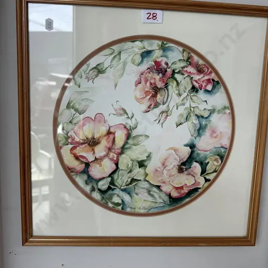 Signed water colour