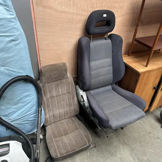 Two bus seats