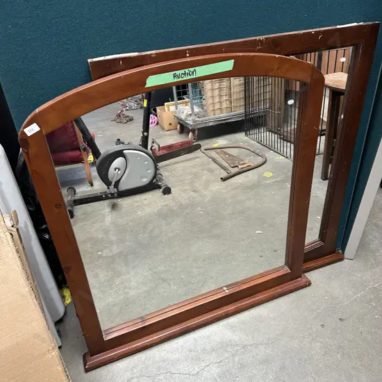 Two dresser mirrors