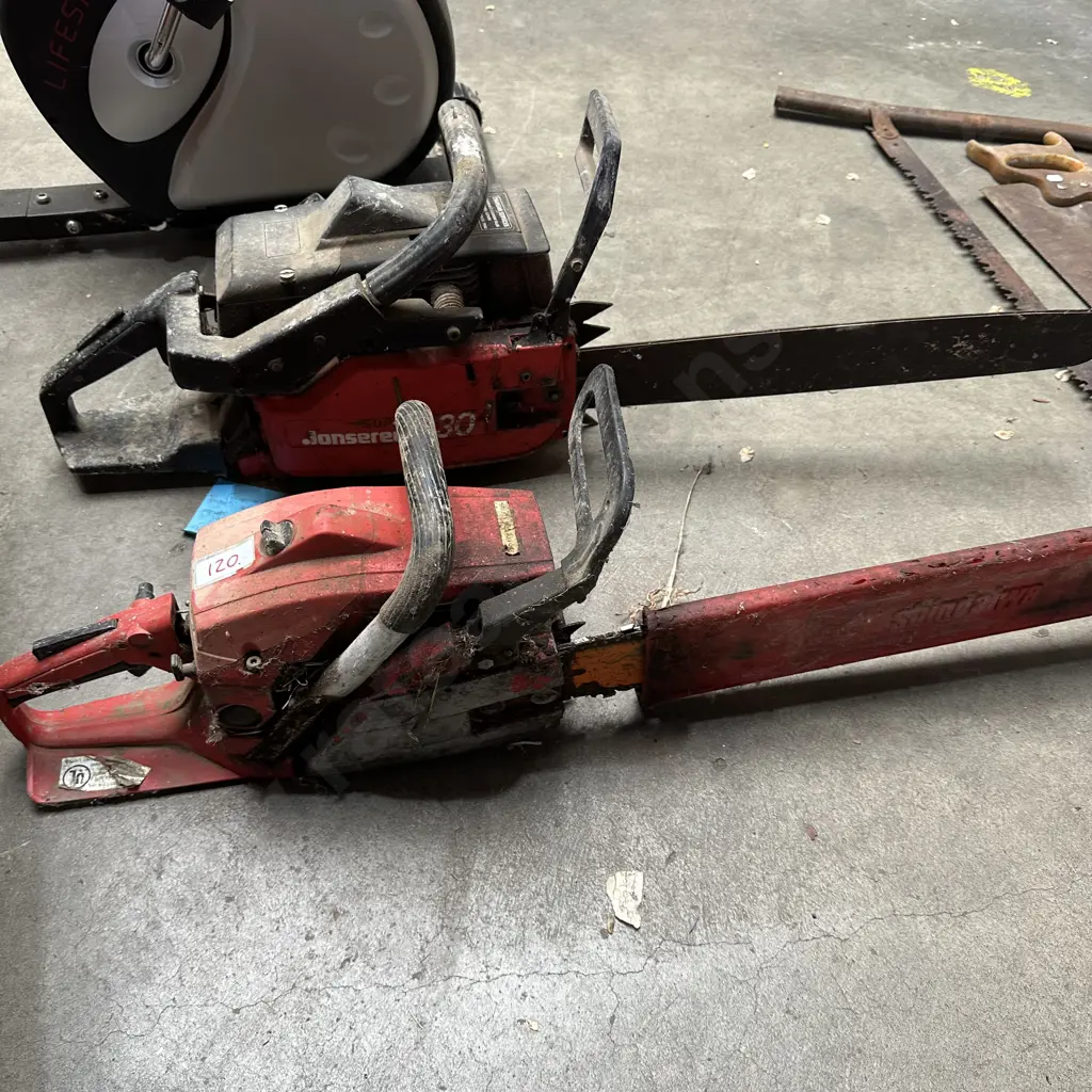 Two chainsaws Image 1++