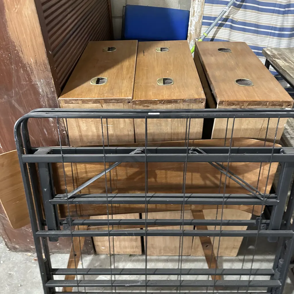 3 Drawers, single bed frame and headboard. Image 1++