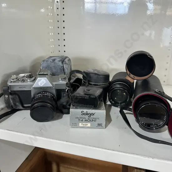 Camera and lenses