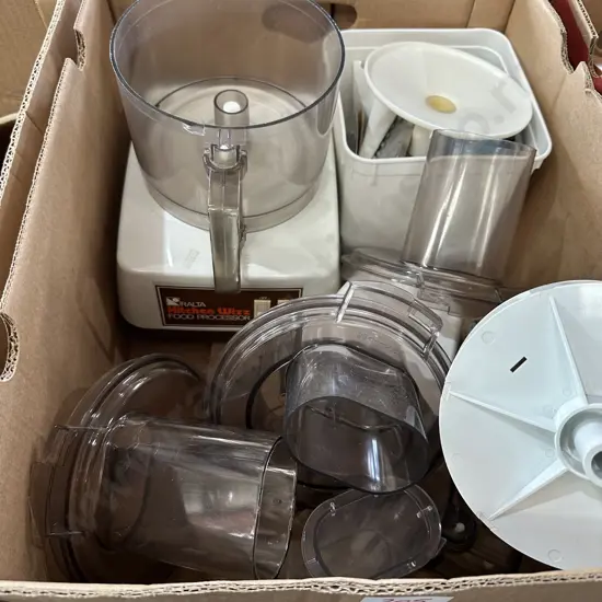 Kitchen whizz and parts