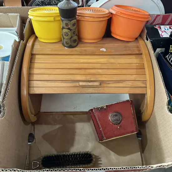 vintage tupperware etc
