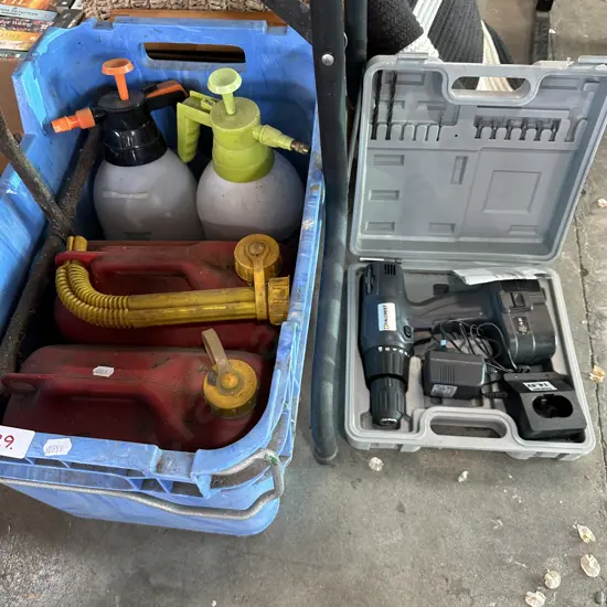 Bin load  and drill