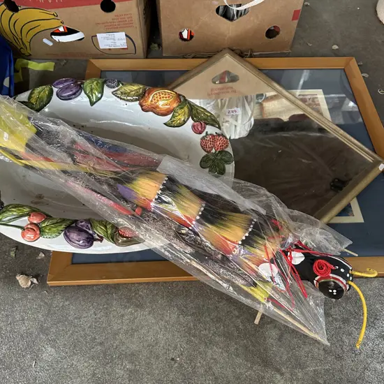 platter, kite, mirror etc
