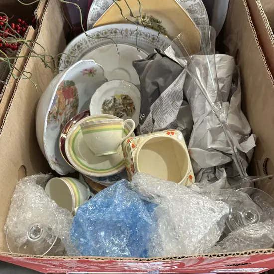 china and glassware