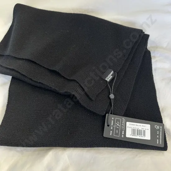 Standard Issue Merino wool scarf $149