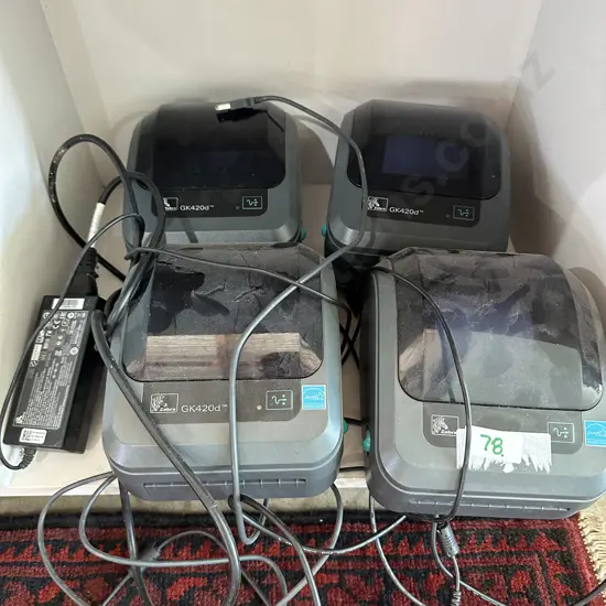 4 x label printers