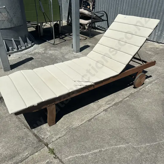 Pool side lounger