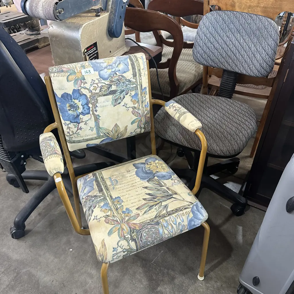 vintage chair plus office chair Image 1++