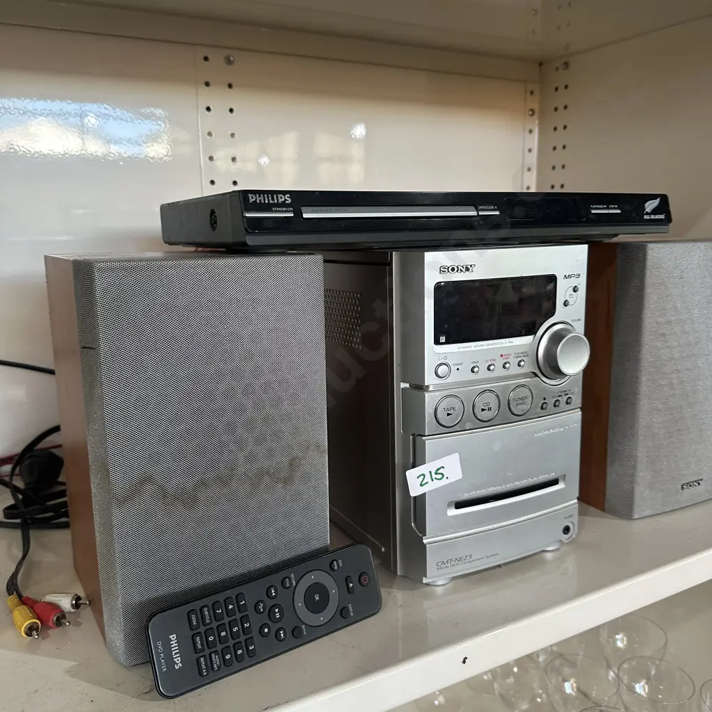 Sony midi system and DVD player Image 1++