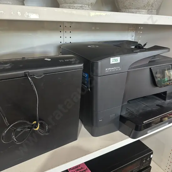 Office printer and shredder
