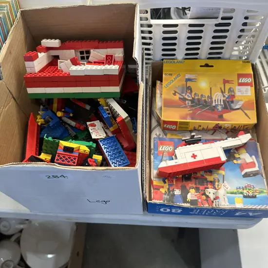 Assortment of lego
