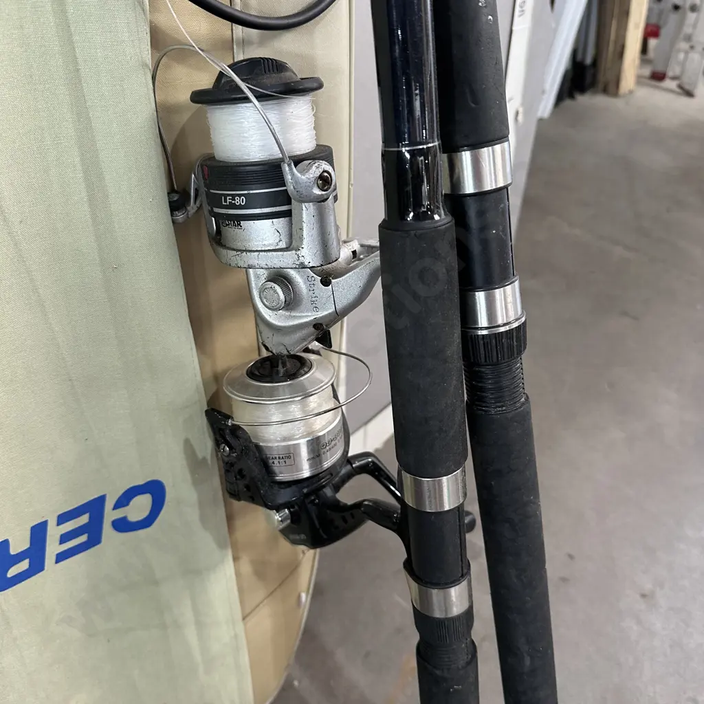 Surfcaster rod and reel and another one missing tip (2pics) Image 1++