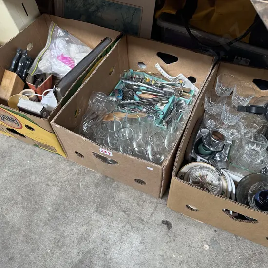 3 box lots asst