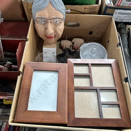photo boxes, creepy grandma etc