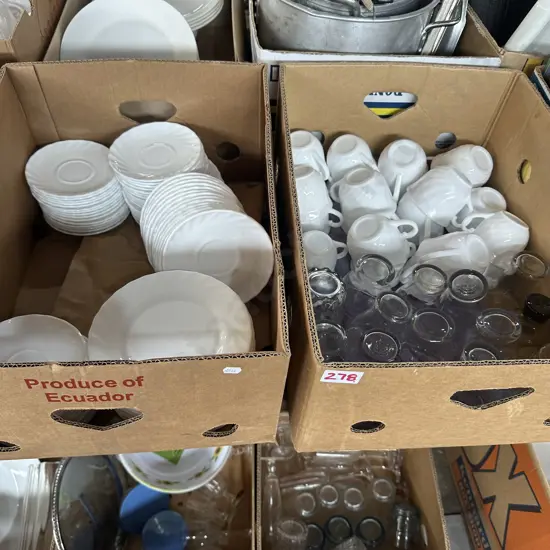 2 box crockery