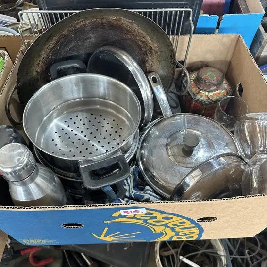 Pots and steamers etc.