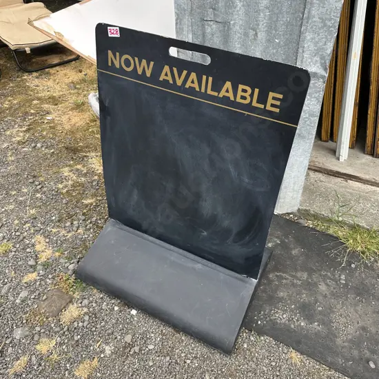 Sidewalk sign