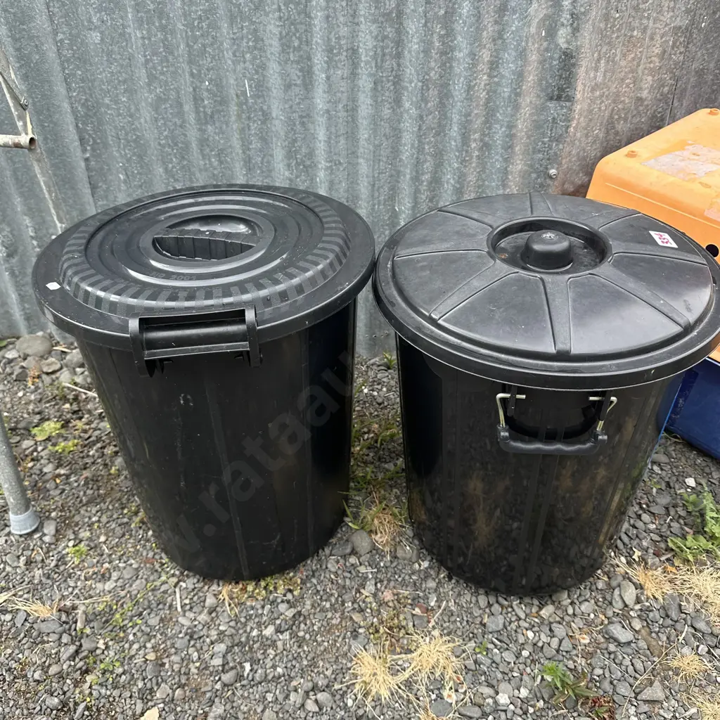 Two lidded bins Image 1++