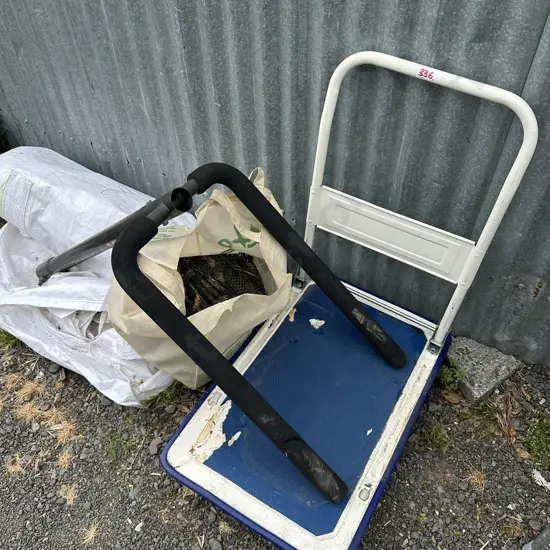 Trolley, bike rack and hinaki etc