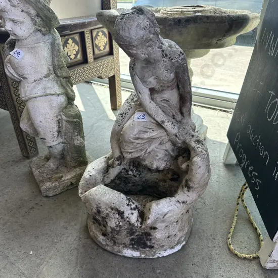 Early garden statue