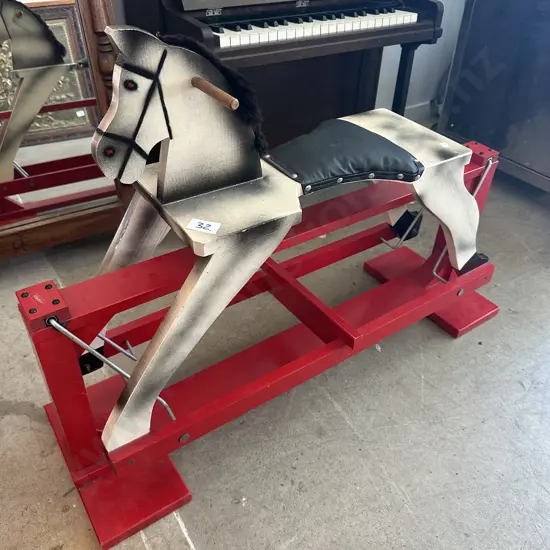 Excellent condition vintage rocking horse
