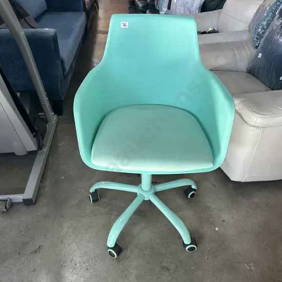 Teal chair