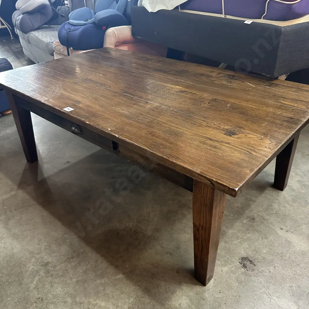 Oak coffee table ex Hutchinsons Image 1++