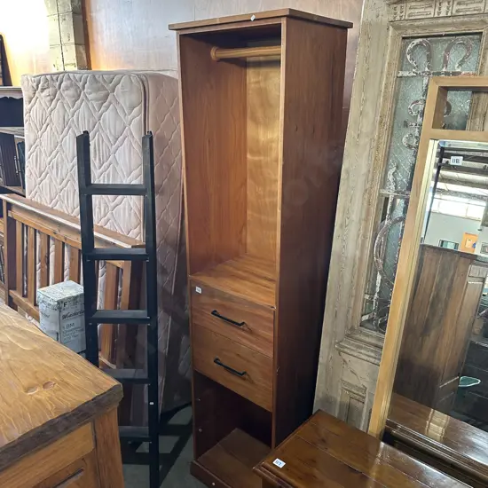 recycled Rimu free stand wardrobe
