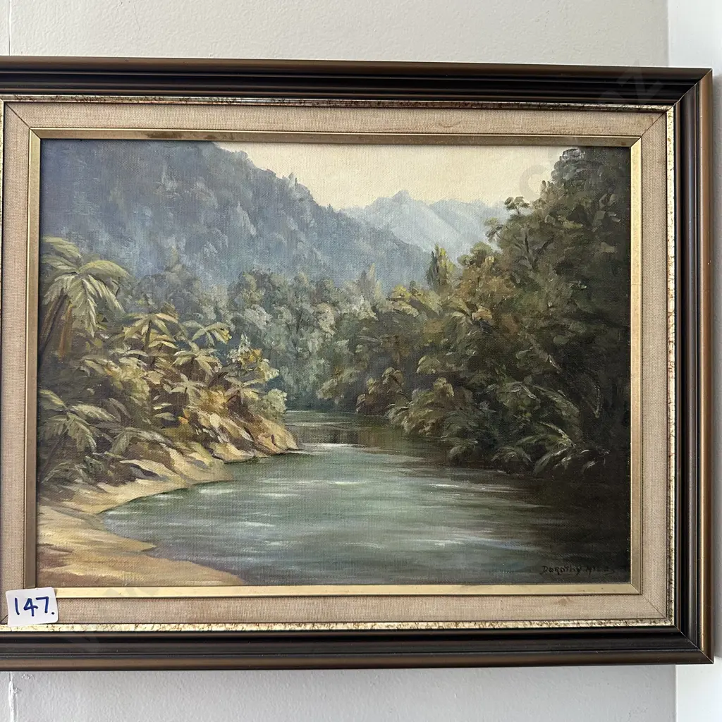 Wioeka Gorge oil painting by Dorothy Miles Image 1++