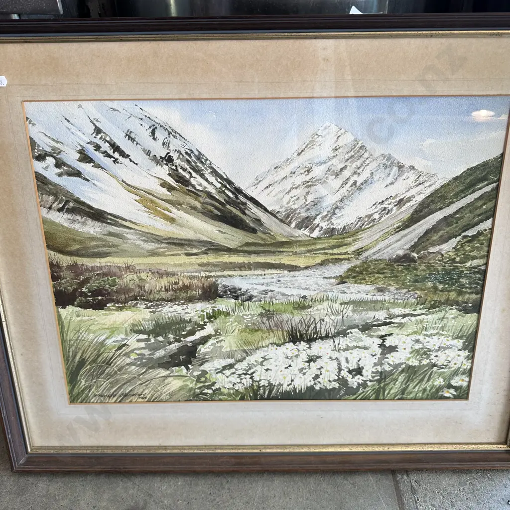 water colour by Francis Blandford 1980 Image 1++