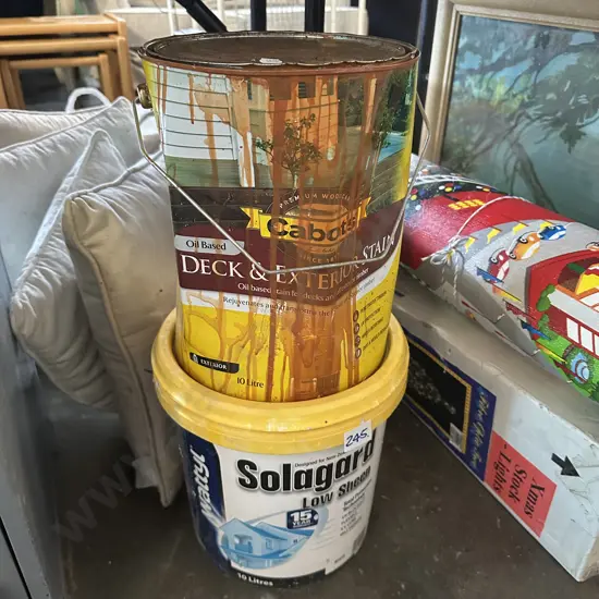 Paint and stain