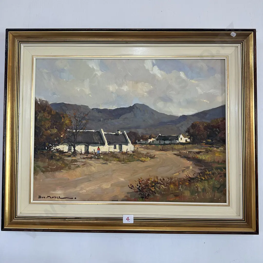 Oil Painting 600x450 by South African artist Don Madge (1920-1997) Image 1++