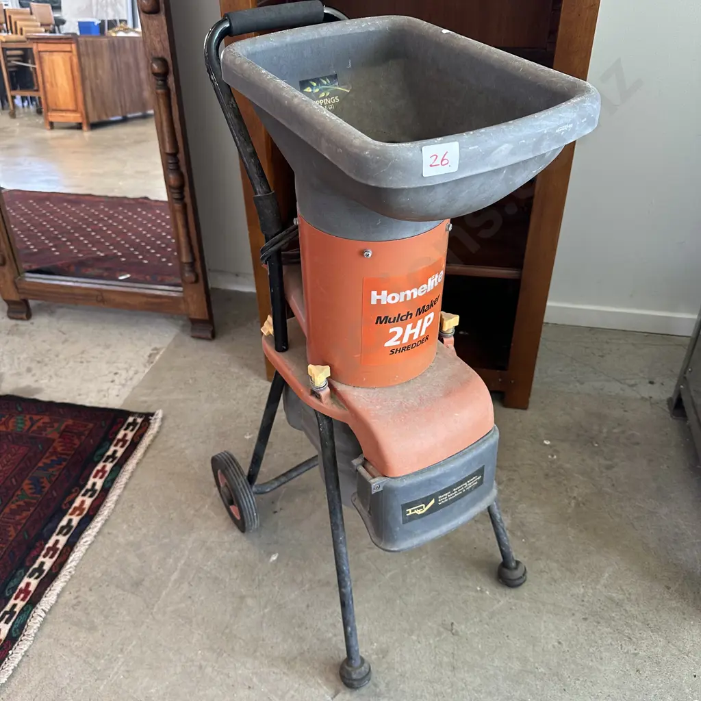 Homelite Mulch maker 2HP Image 1++