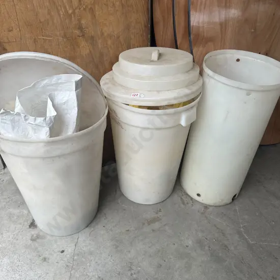 3 bins plus lime, ammonium and mag sulphates