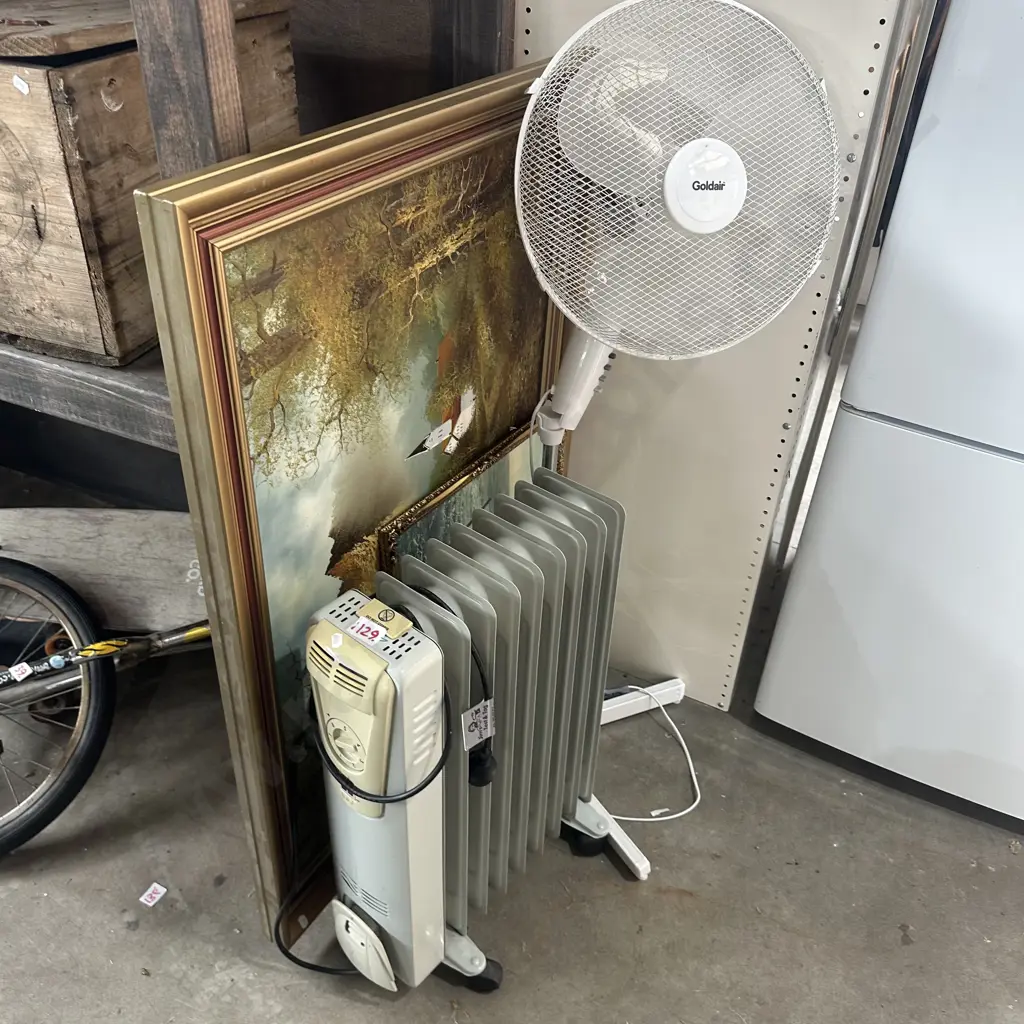 heater, fan, painting and print Image 1++