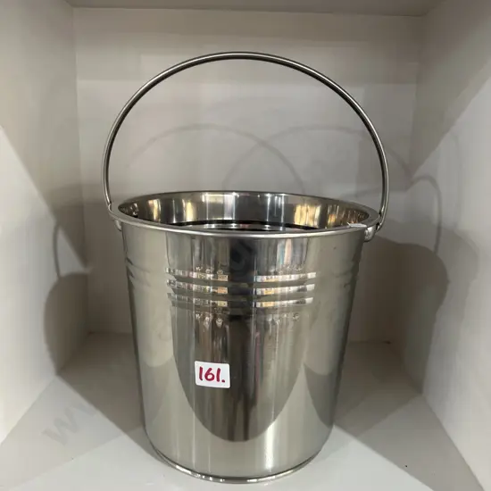 Stainless steel bucket
